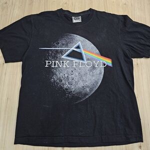 VTG The Roxx Pink Floyd Black Graphic L T-Shirt
